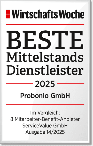 WiWo Beste Mittelstandsdienstleister 2025